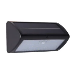 Searchlight Væglampe Med Sensor > LED-solcellelampe til væg 67422BK-PIR, bevægelsessensor