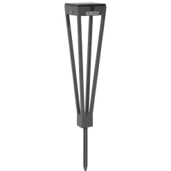 Les Jardins Solcellelamper > LED-solcellelampe Tinka, 52 cm høj, grå