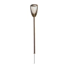 Solcellelamper ^ Les Jardins LED-solcellelampe Tulip med jordspyd, corten