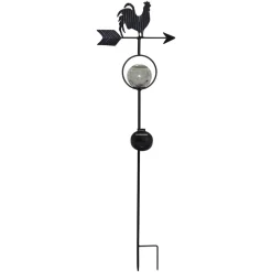 STAR TRADING Dekorationsbelysning|Solcellelamper > LED-solcellelampe Windy, viser vindretningen