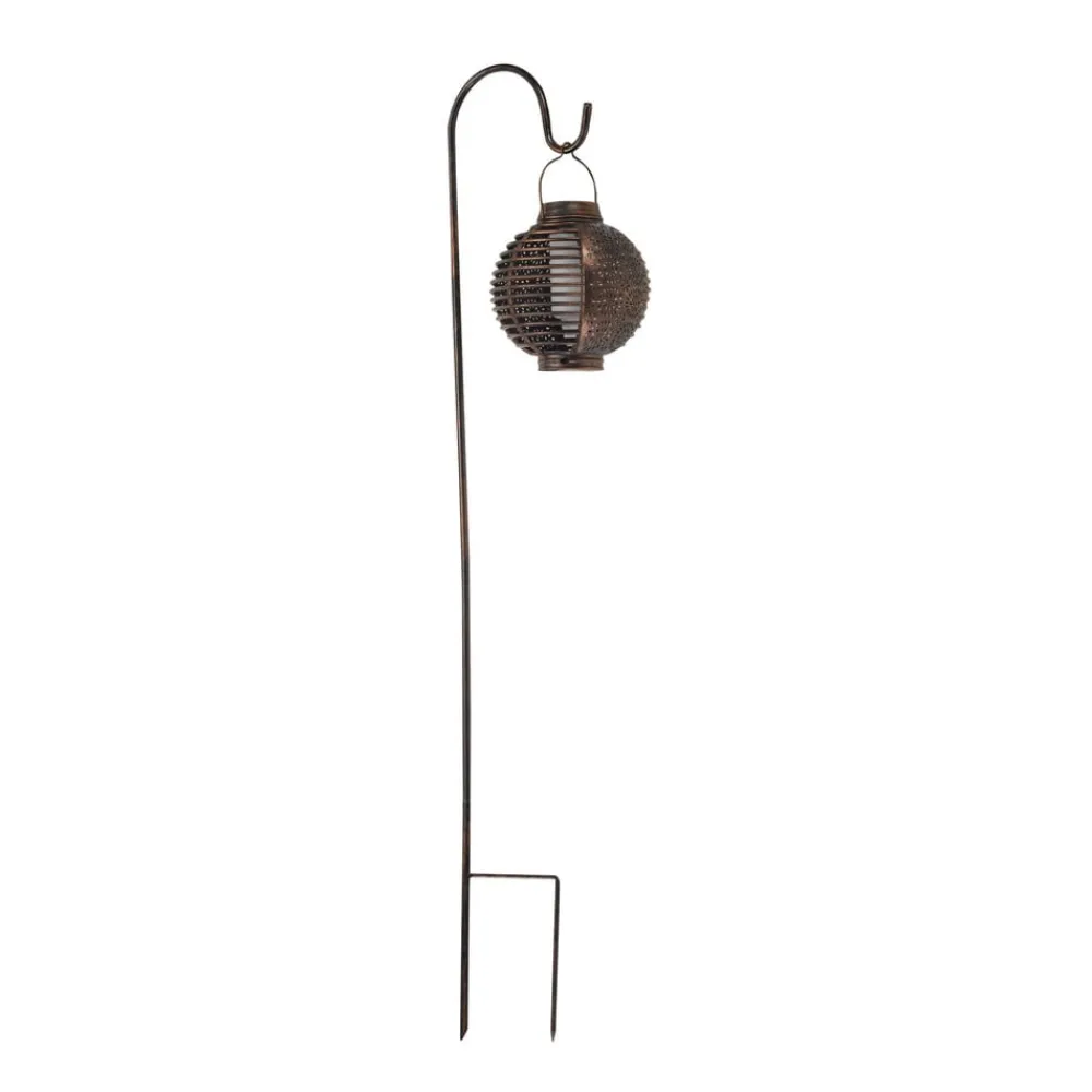 SMART GARDEN Dekorationsbelysning|Solcellelamper > LED-solspyd Forli, flammeeffekt, 2 stk. sæt, 93 cm, IP44