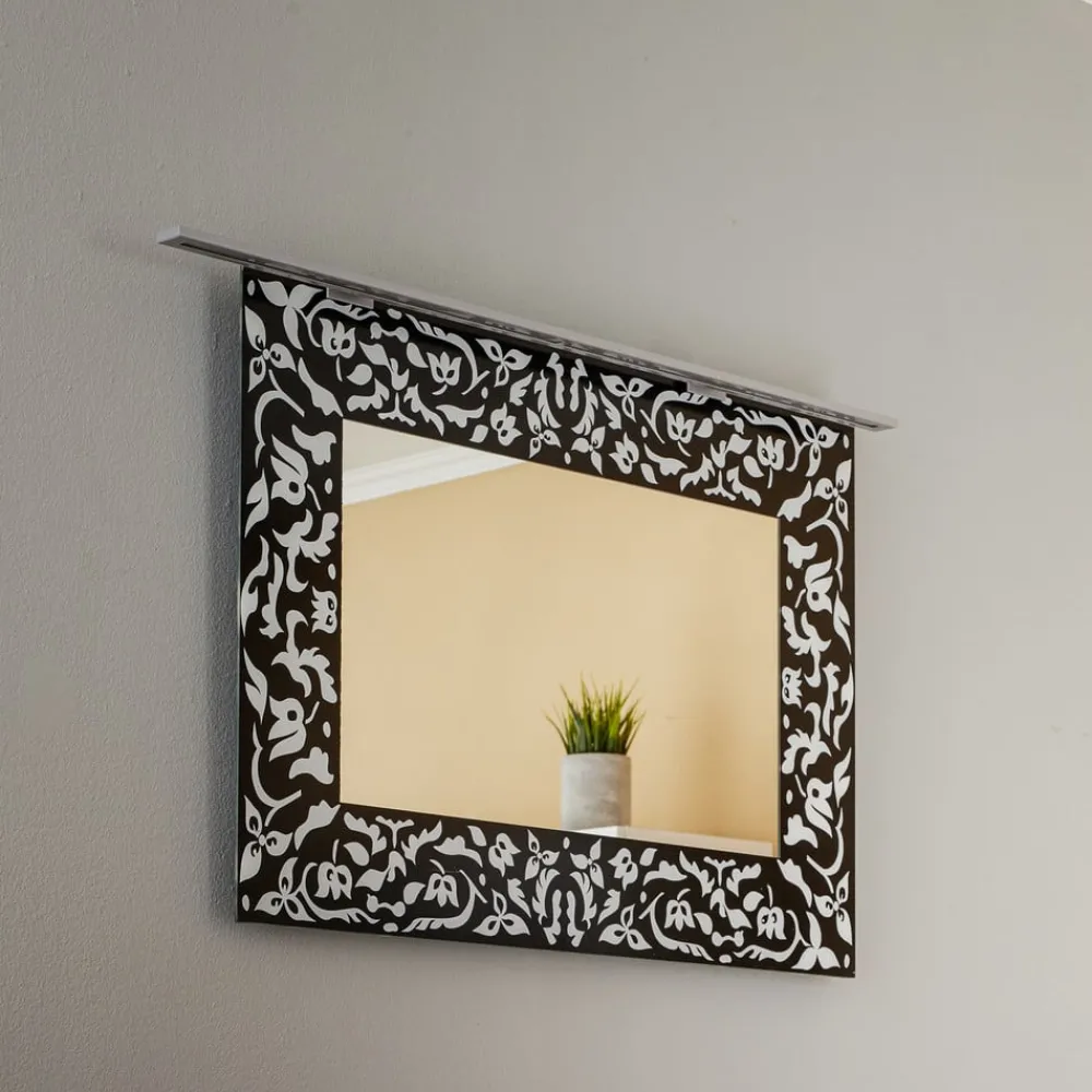 Væg- Og Spejllamper ^ MCJ LED-spejlbelysning Espelho 80 cm aluminium 4.000 K