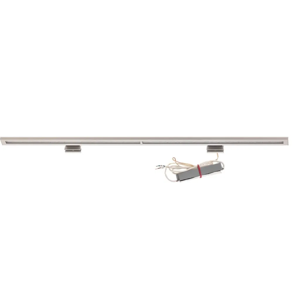 Væg- Og Spejllamper ^ MCJ LED-spejlbelysning Espelho 80 cm aluminium 4.000 K
