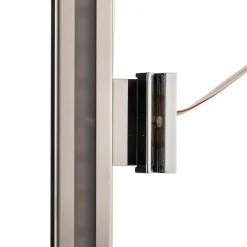 Væglamper ^ MCJ LED-spejlbelysning Espelho 80 cm krom 3.000 K