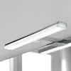 Ebir Væg- Og Spejllamper > LED-spejlbelysning Pandora, krom, bredde 20,8 cm