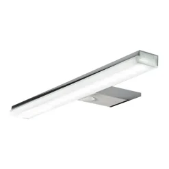 Ebir Væg- Og Spejllamper > LED-spejlbelysning Pandora, krom, bredde 20,8 cm