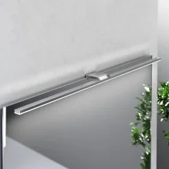 MCJ Væg- Og Spejllamper > LED-spejlbelysning Triga IP44, krom, 80 cm, 4.000K