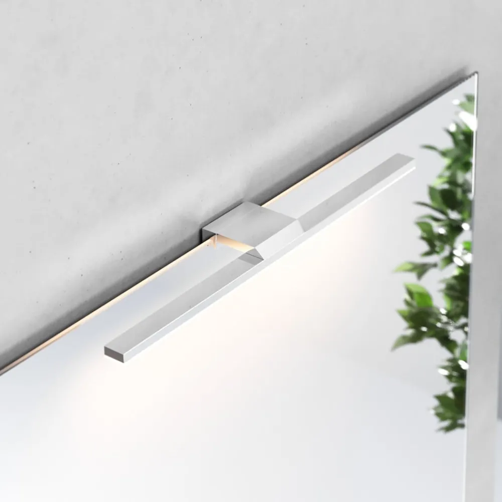 MCJ Væg- Og Spejllamper > LED-spejlbelysning Triga IP44, krom, 40 cm, 4.000K