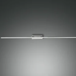 Fabas Luce Væg- Og Spejllamper|Væglamper > LED-spejllampe Nala, forkromet, bredde 110 cm, metal