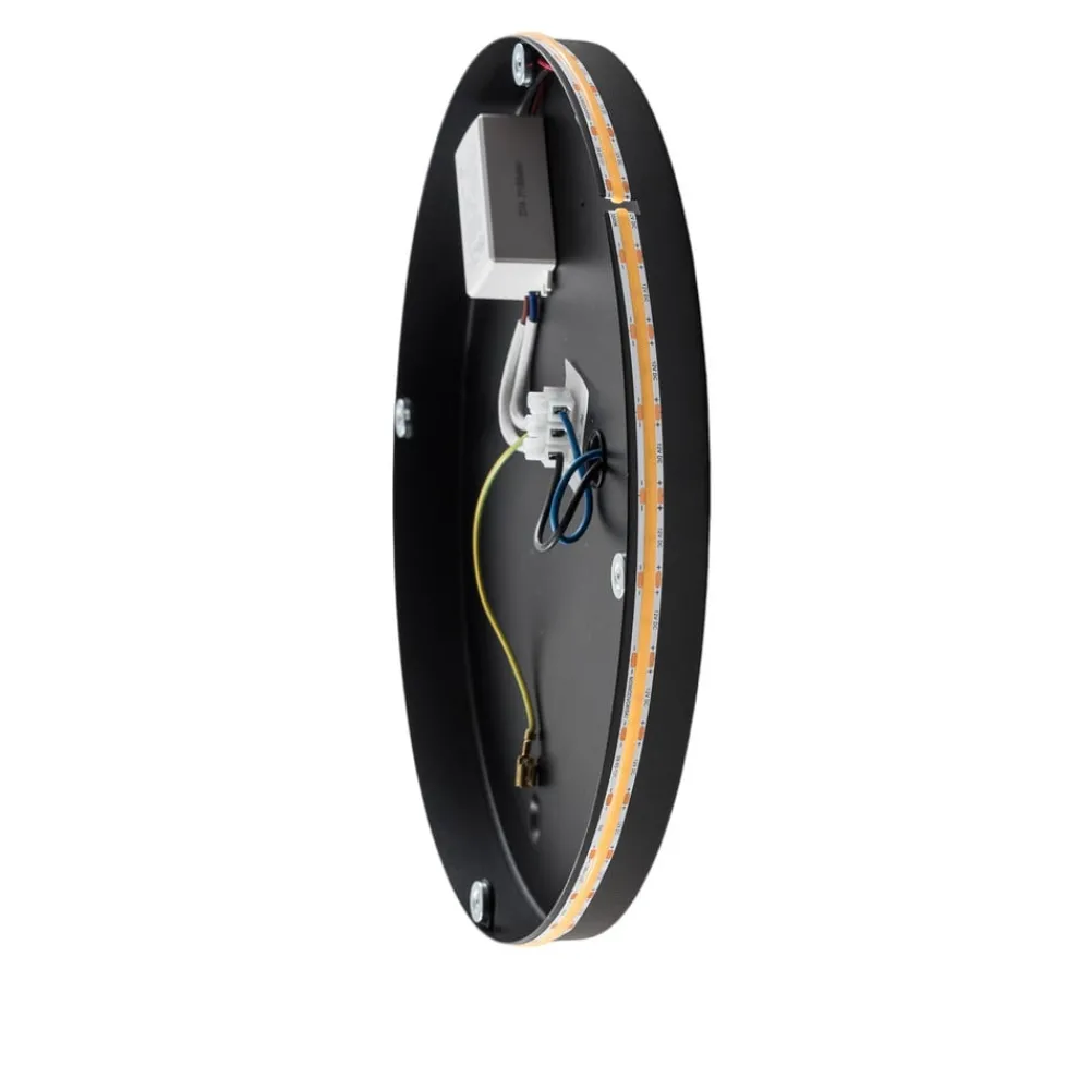 Møbel Og Interiør ^ Nowodvorski Lighting LED-spejl Ring L, Ø 39 cm, glas, varmhvid