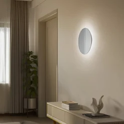 Nowodvorski Lighting Møbel Og Interiør > LED-spejl Ring M, Ø 29 cm, glas, varmhvid