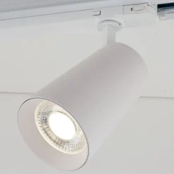 Eco-Light Skinnesystem > LED-spotlight Kone 3.000K 24W hvid