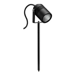 LCD Udendørs Spot > 5018 LED-spotmedjordspyd, sort, IP65