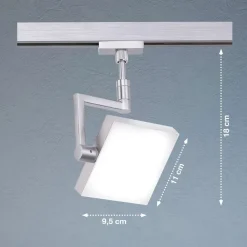 Skinnesystem ^ FISCHER & HONSEL LED-spot 70013 til HV-Track 4, 3-trins dæmpbar