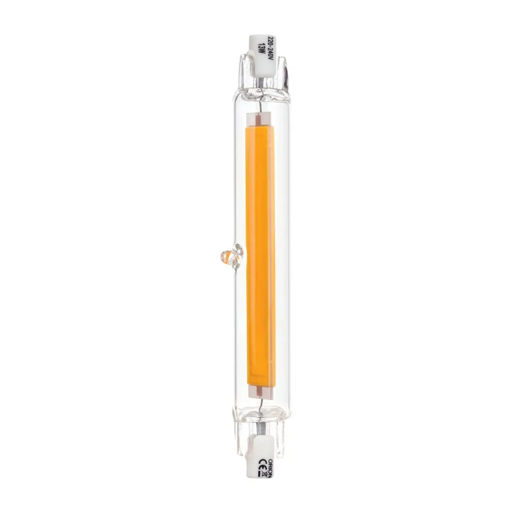 ORION Filament Pære|Led Pærer > LED-stav R7s 118 mm 10 W 3.000 K filament