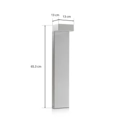 Performance in Lighting Gadebelysning > LED-stibelysning Mimik 10 Post 600 grå 3.000K