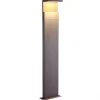 Gadebelysning ^ Mantra Iluminación LED-stibelysning Ruka med træelement, 100 cm