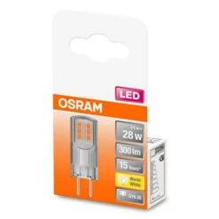 OSRAM Led Pærer > LED-stiftpære 300° GY6,35 2,6W, varmhvid, 300 lm