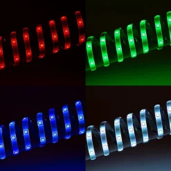 Briloner Led Strips > LED-stripe med RGB, WiFi, 500 cm m. fjernbetjening