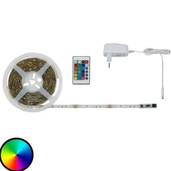 Briloner Dekorationsbelysning|Led Strips > LED-Strip Flow, RGB, selvklæbende