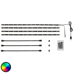 Dekorationsbelysning|Led Strips ^ Briloner LED-strip LED til TV, TV-baggrundsbelysning, USB