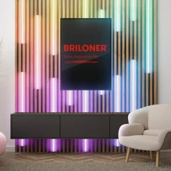 Briloner Dekorationsbelysning|Led Strips > LED-strip Pimp your panel, forlængersæt, RGBW, længde 2,6 m