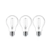Lindby Filament Pære|Led Pærer > LED-trådpære E27 sæt med 3 stk. 7W 806 lm klar 2.700K