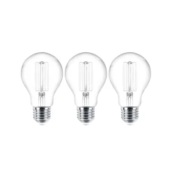 Filament Pære ^ Lindby LED-trådpære E27 sæt med 3 stk. 4W 470 lm klar 2.700K