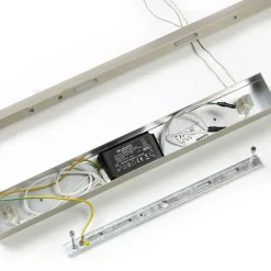 Lucande Pendellamper|Pendellamper > LED-træpendellampe Karinja med lysdæmper, natur