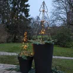 STAR TRADING Dekorationsbelysning|Julepynt > LED udendørs dekoration Light Tree Foldy, højde 50 cm