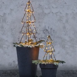 STAR TRADING Dekorationsbelysning|Julepynt > LED udendørs dekoration Light Tree Foldy, højde 50 cm