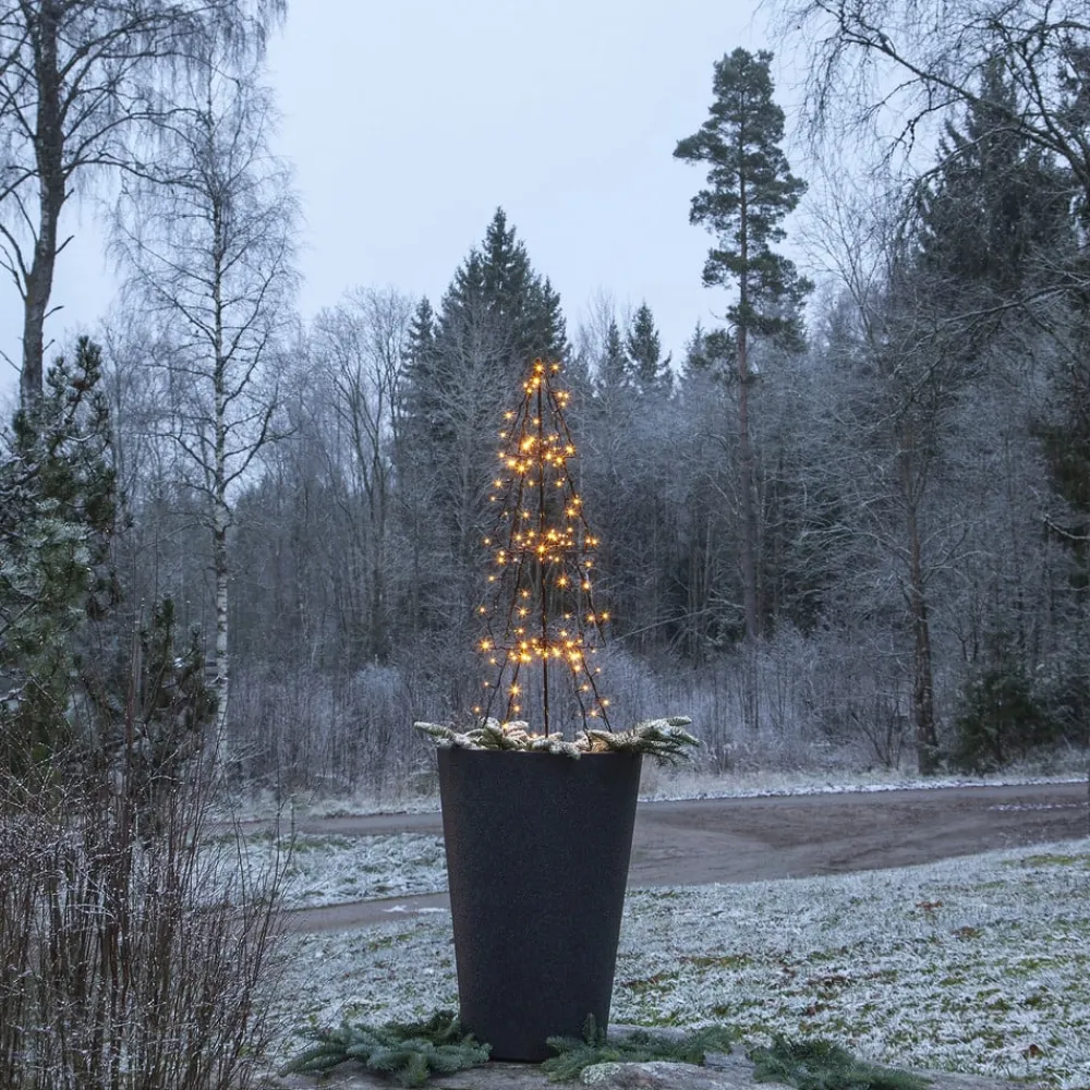 STAR TRADING Dekorationsbelysning|Julepynt > LED udendørs dekoration Light Tree Foldy, højde 90 cm