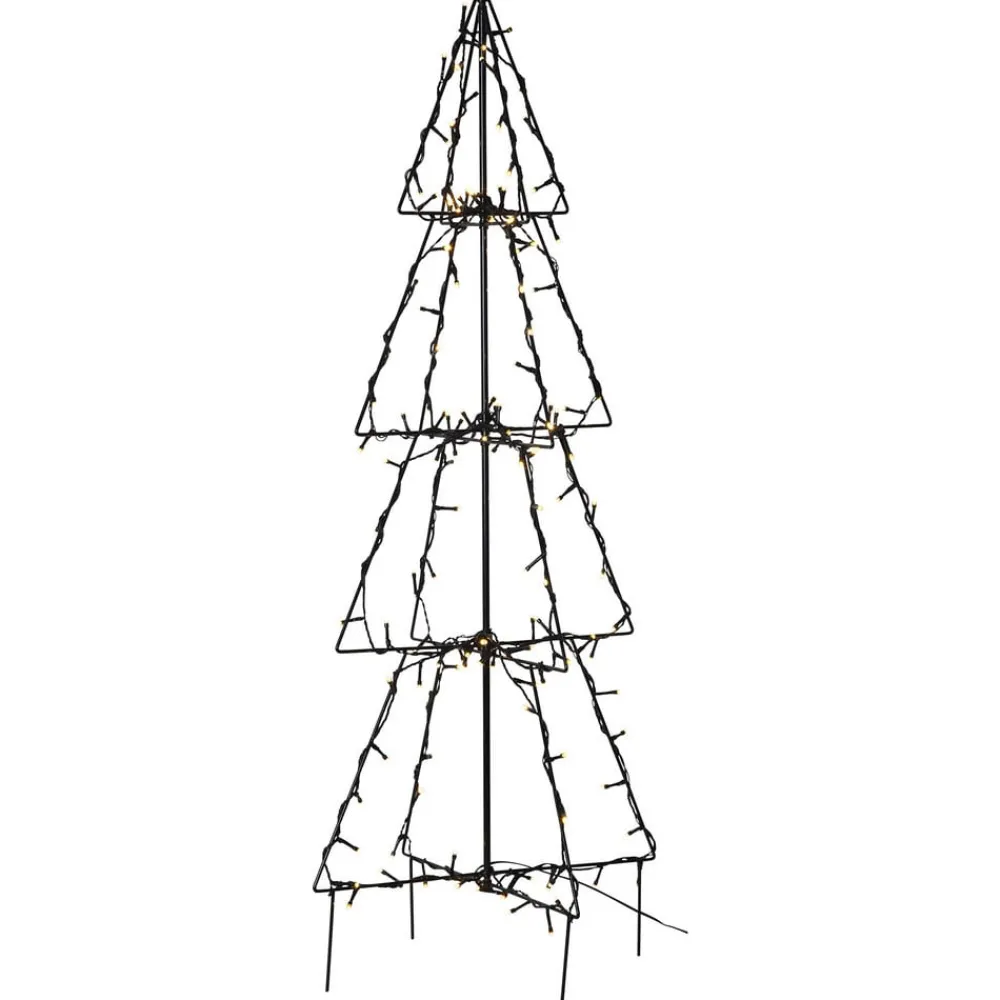 STAR TRADING Dekorationsbelysning|Julepynt > LED udendørs dekoration Light Tree Foldy, højde 90 cm