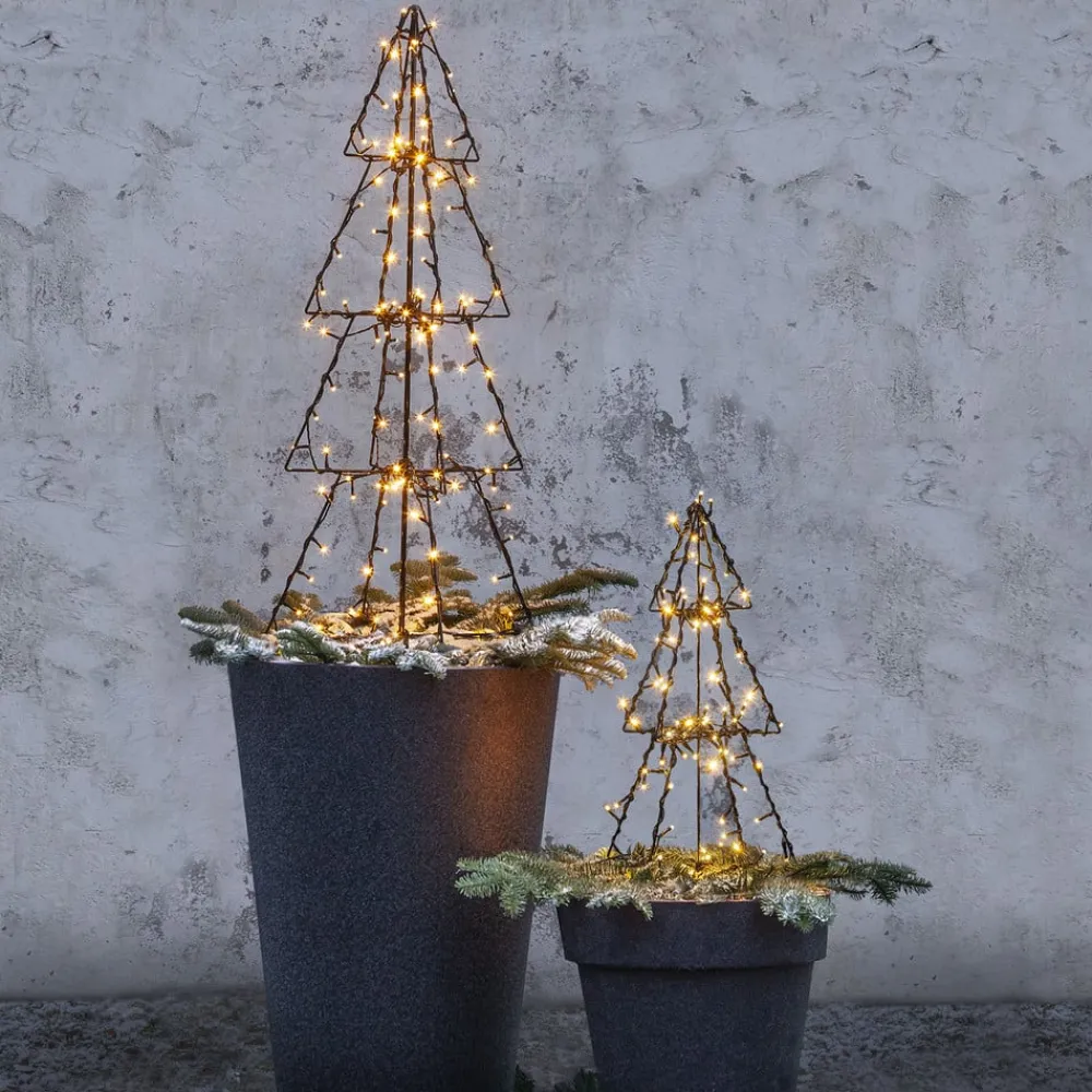 STAR TRADING Dekorationsbelysning|Julepynt > LED udendørs dekoration Light Tree Foldy, højde 90 cm