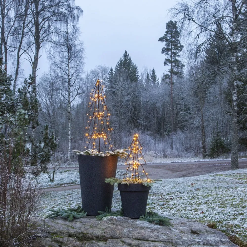 STAR TRADING Dekorationsbelysning|Julepynt > LED udendørs dekoration Light Tree Foldy, højde 90 cm