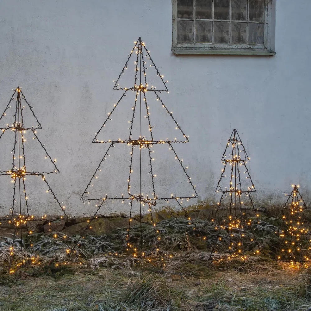 STAR TRADING Dekorationsbelysning|Julepynt > LED udendørs dekoration Light Tree Foldy, højde 90 cm