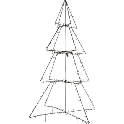 STAR TRADING Dekorationsbelysning|Julepynt > LED udendørs dekoration Light Tree Foldy, højde 170 cm