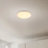 Globo Terrassebelysning|Udendørs Loftlamper > LED udendørs loftslampe Dori, Ø 33 cm, hvid, plast, IP54