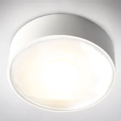 Udendørs Loftlamper ^ Heitronic LED udendørs loftslampe Girona, hvid