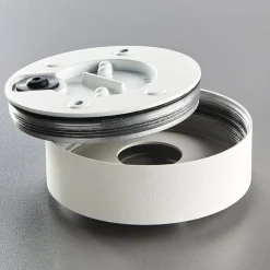 Udendørs Loftlamper ^ Heitronic LED udendørs loftslampe Girona, hvid