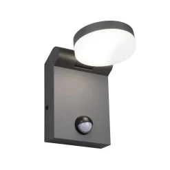 Trio Lighting Væglampe Med Sensor > LED udendørs væglampe Adour, antracit, sensor, kipbar, CCT