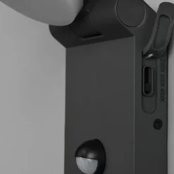 Trio Lighting Væglampe Med Sensor > LED udendørs væglampe Adour, antracit, sensor, kipbar, CCT