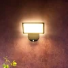 Væglampe Med Sensor ^ Deko-Light LED udendørs væglampe Alkes L med sensor, 30 cm