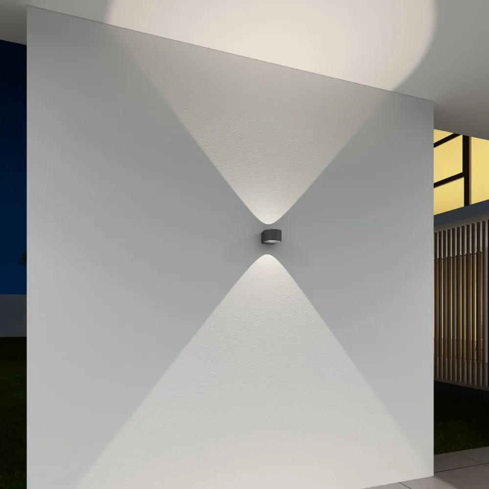 CMD Væglamper > LED udendørs væglampe 9029 med glaslinser