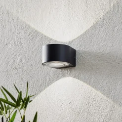 CMD Væglamper > LED udendørs væglampe 9029 med glaslinser