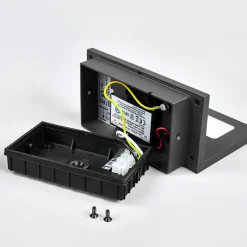 Væglampe Med Sensor|Væglamper ^ Lucande LED-udendørsvæglampe Darina, bevægelsessensor