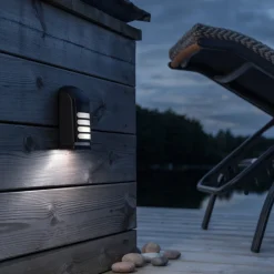 Væglampe Med Sensor ^ Konstsmide LED udendørs væg påbygningslampe Prato med sensor