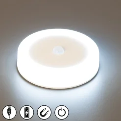 Underskabsbelysning ^ FH Lighting LED-underskabsbelysning Magnetics, Ø9cm, sensor, 6.500K