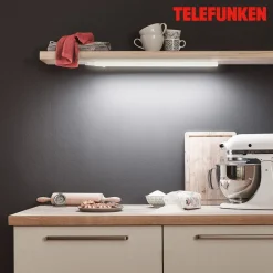 Underskabsbelysning ^ Telefunken LED underskabslampe Hephaistos, hvid, længde 31 cm