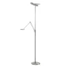 Gulvlamper ^ HighLight LED-uplight Sapporo, CCT, læsearm, nikkel